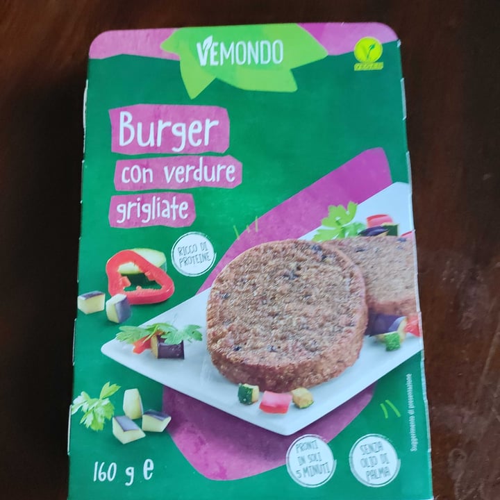 review photo of Vemondo Burger con Verdure Grigliate shared by @goretta on 06 Aug 2021 - review