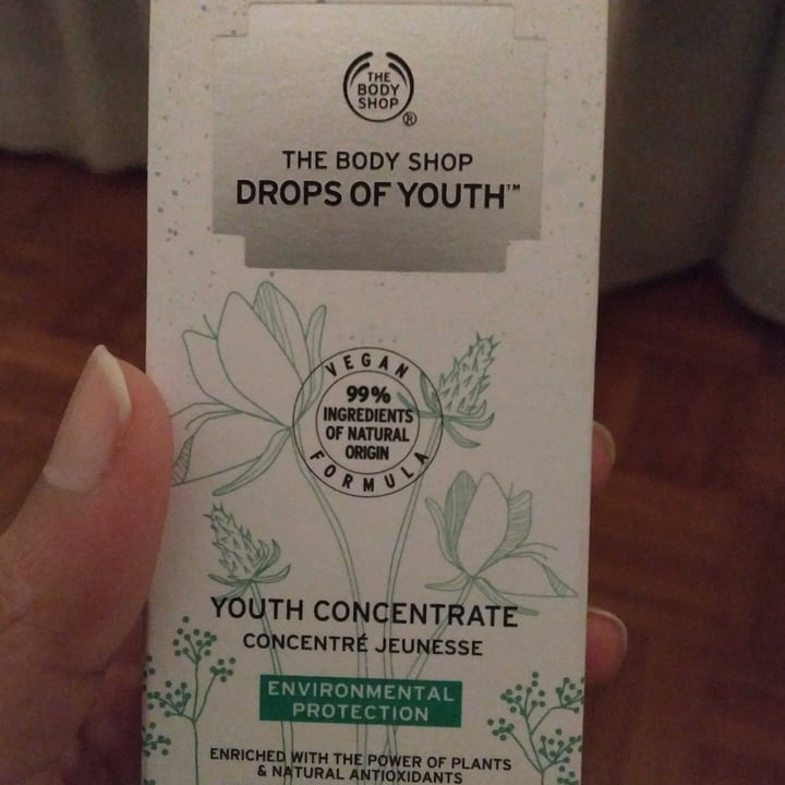 photo of The Body Shop Drops of Youth™ Concentrate shared by @aspiringvegan on  26 Oct 2020 - review