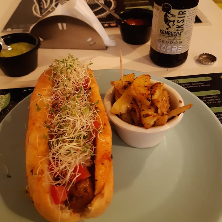 review photo of Poderosa Restaurante Vegano Hot Dog shared by @jazdiaz on 12 Sep 2021 - review