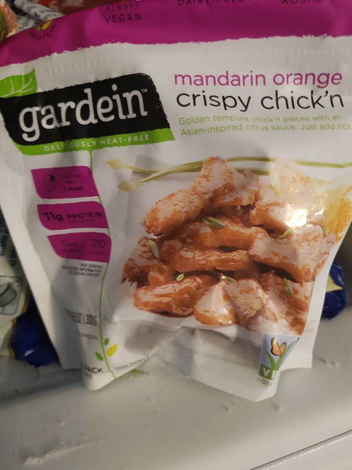 review photo of Gardein Mandarin Orange Crispy Chick’n shared by @tohoshinkii on 31 Mar 2020 - review
