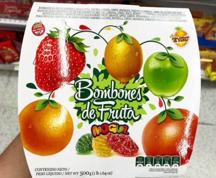 photo of Arcor Bombones de Fruta Mogul shared by @selegonzalez17 on  02 Apr 2020 - review