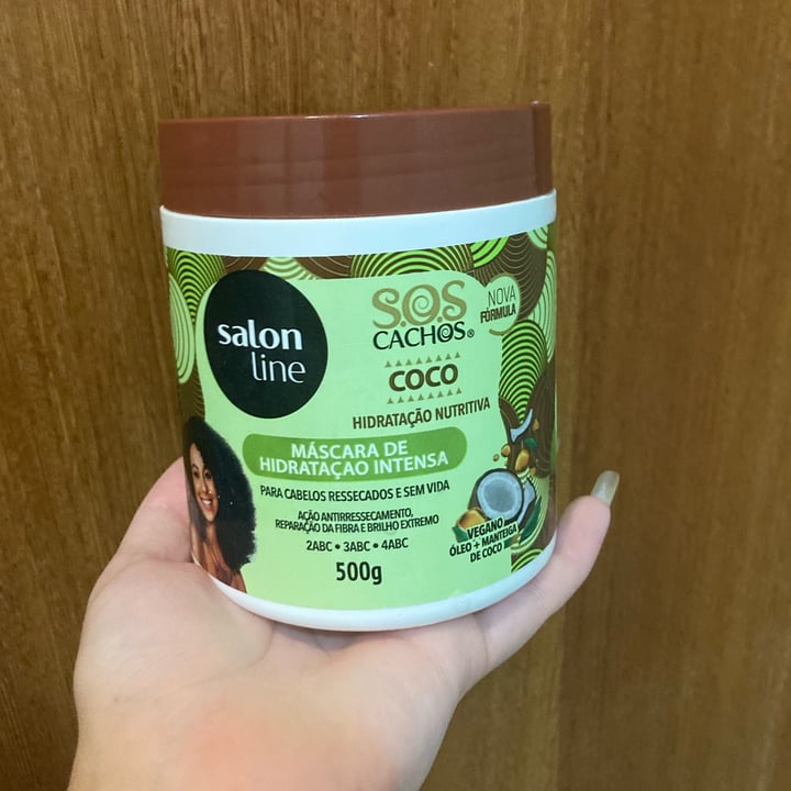 review photo of Salon line Máscara De Hidratação Intensa Sos Cachos shared by @richblue on 29 Nov 2022 - review