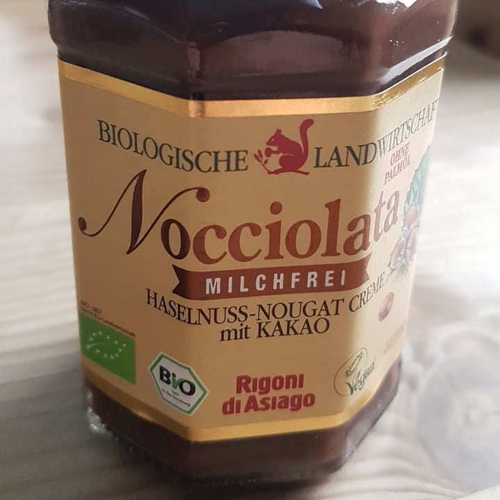 photo of Rigoni di Asiago Dairy Free Organic Hazelnut & Cocoa Spread shared by @iamlauri on  14 Oct 2020 - review