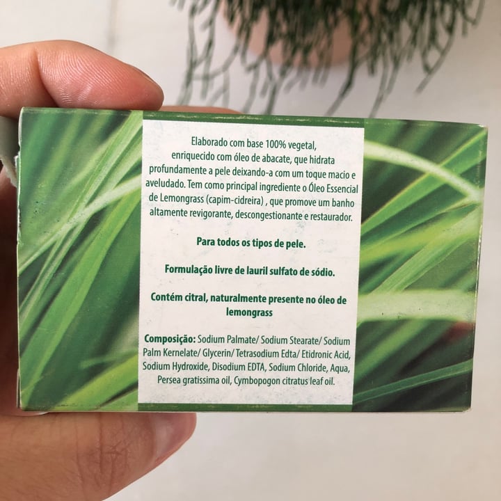 review photo of Phytoterápica Sabonete Lemongrass E Abacate shared by @carolinadoria on 12 Oct 2022 - review