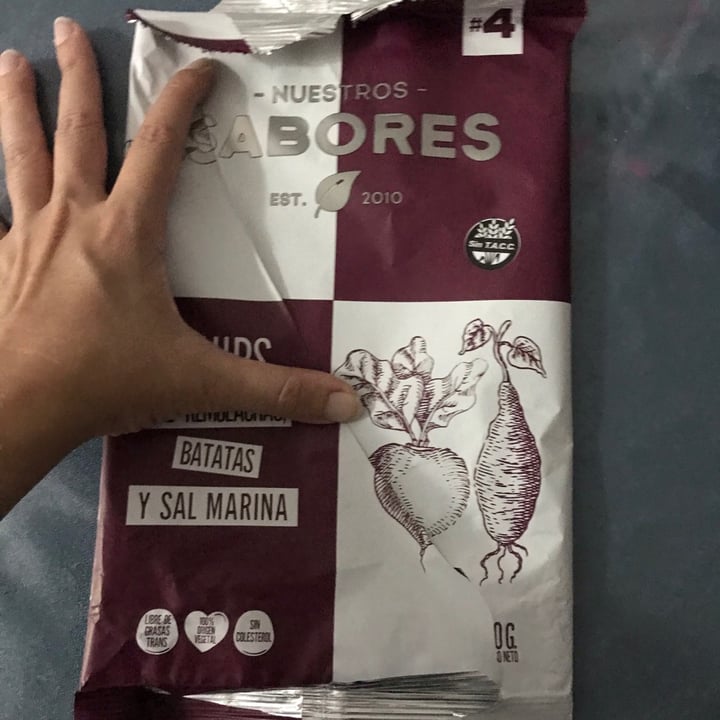 review photo of Nuestros Sabores Chips de papas, pimienta y sal marina shared by @deby0619 on 03 Jan 2021 - review