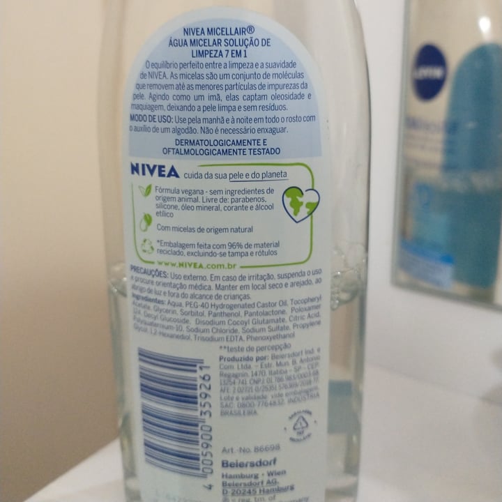 photo of Nivea Agua MicellAIR shared by @emyss on  11 May 2022 - review