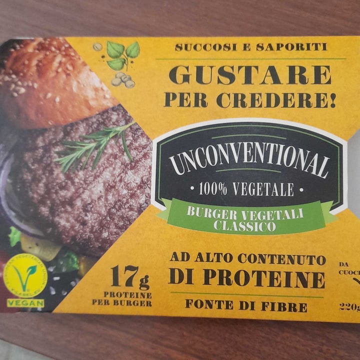photo of Unconventional Burger Vegetale Classico - Classic Burger shared by @bsilvia on  05 May 2022 - review