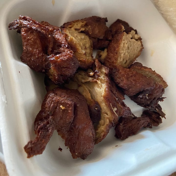 review photo of Bamboo Vegan Chinese (Delivery and Takeaway) Crispy Aromatic Mock Duck & Pancakes shared by @thediabeticvegan on 27 Apr 2021 - review