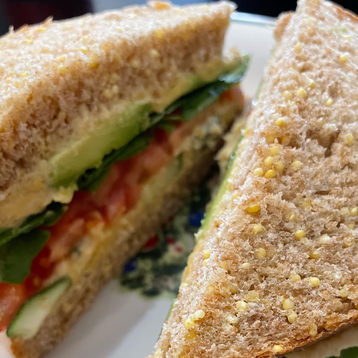 review photo of Nosh Cafe Veggie Sandwich shared by @veggietable on 02 Aug 2022 - review