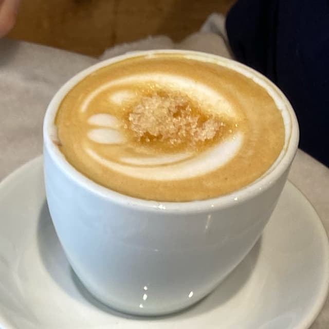 「Cappuccino con latte al cocco」の料理の写真