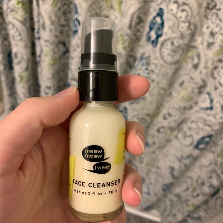photo of Meow Meow Tweet Face cleanser shared by @faulkiners on  16 Nov 2020 - review