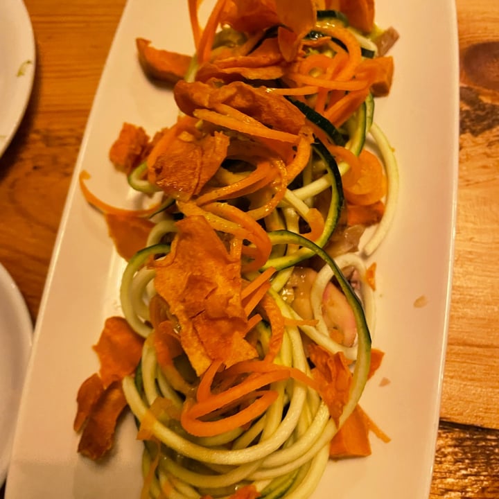 review photo of VEGA Ceviche De Setas, Tallarines Vegetales Y Boniato Crujiente shared by @richiemad on 11 Mar 2022 - review