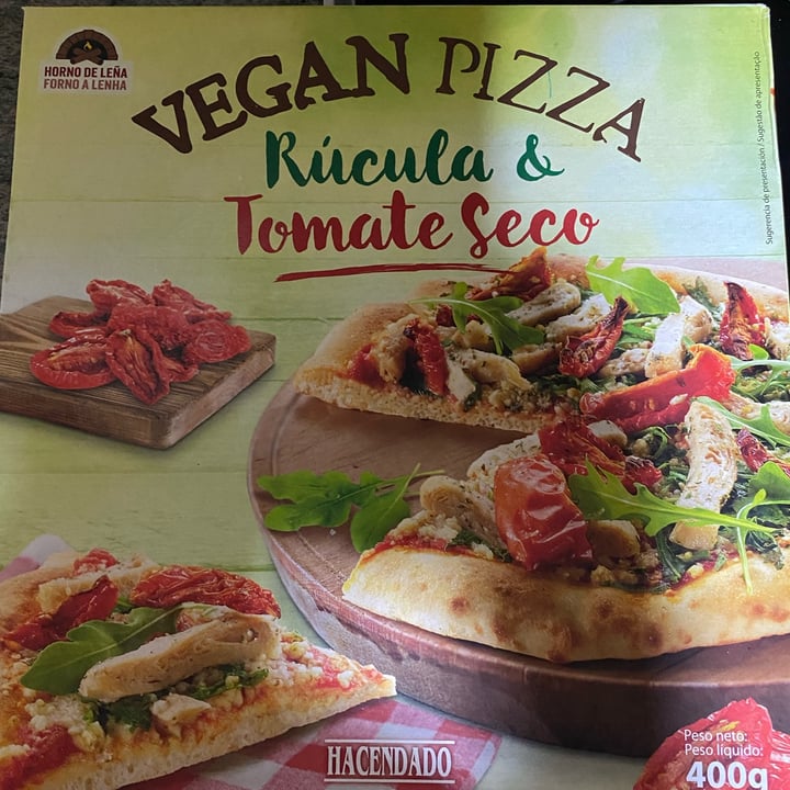 photo of Hacendado Pizza Vegana shared by @blogmundovegano on  20 Apr 2022 - review
