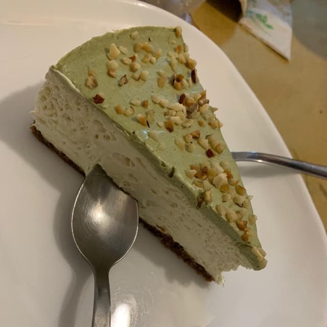 Photo of the dish “Cheesecake Al Pistacchio”