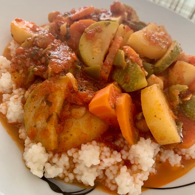 Photo du plat “Couscous with veggies”
