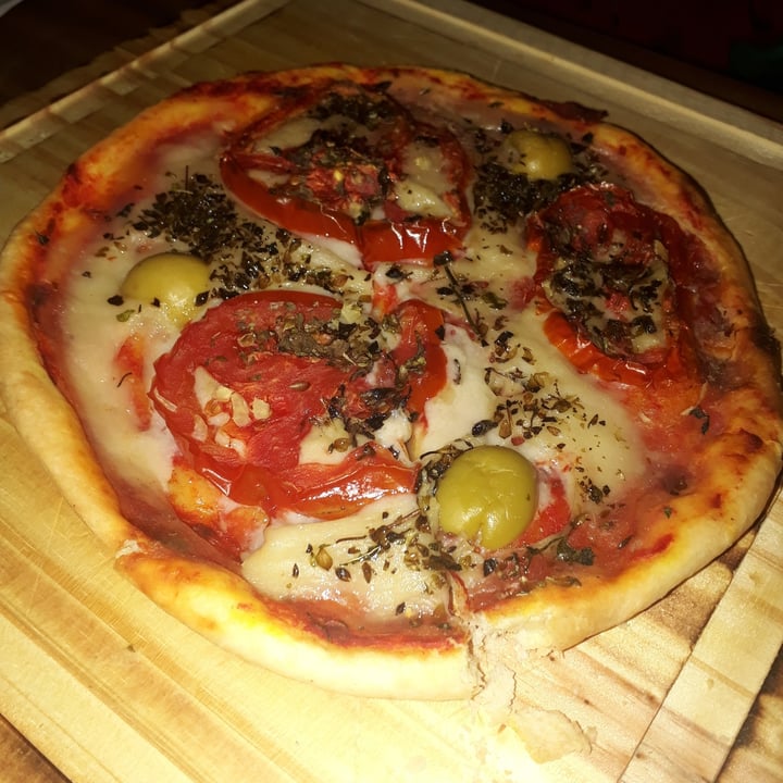 photo of OM - Vegan Coffe Shop & Beer Pizza individual napolitana shared by @minnievegana on  30 Apr 2020 - review