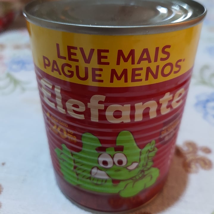 photo of Elefante Molho de tomate shared by @quequel on  01 May 2022 - review