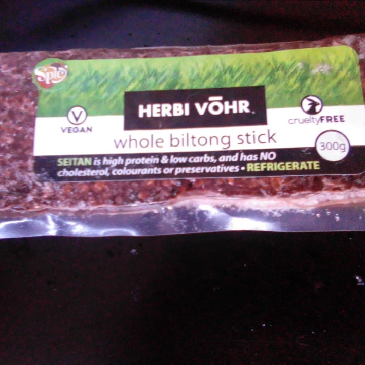 photo of HERBI VŌHR Spicy Biltong shared by @earthchild24 on  09 Jul 2022 - review