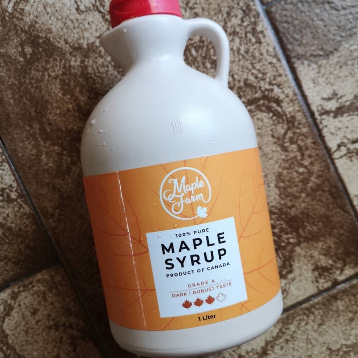 photo of Maple Farm Maple Syrup shared by @marioveg on  14 Aug 2021 - review