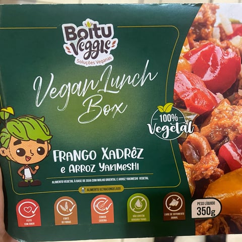 Frango Xadrez Vegano Boitu Veggie 350g