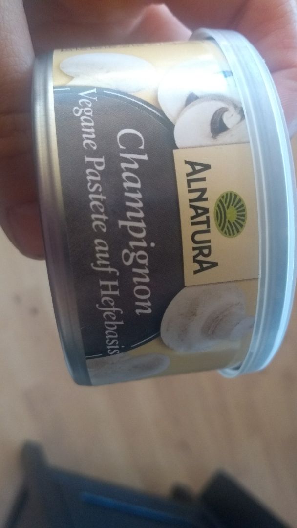 photo of Alnatura Champignon Pastete shared by @felice on  31 Mar 2020 - review