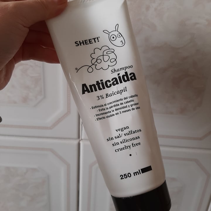 photo of SHEET! Shampoo anticaída shared by @andrymo on  19 May 2022 - review