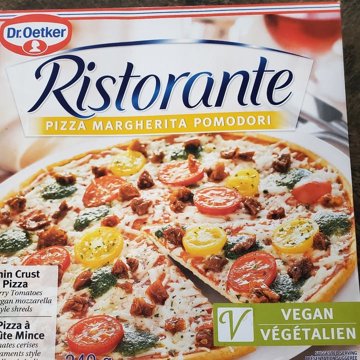 photo of Dr. Oetker Ristorante Pizza Margherita Pomodori shared by @grandmaveg on  22 Apr 2022 - review