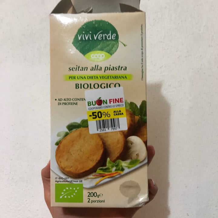 photo of Vivi Verde Coop Seitan alla piastra shared by @giuliettaveg on  16 Sep 2021 - review