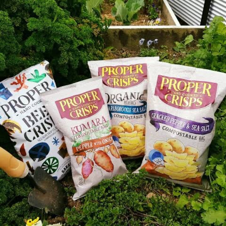 photo of Proper Crisps Organic Malborough Sea Salt shared by @alexleigh on  12 Jun 2020 - review