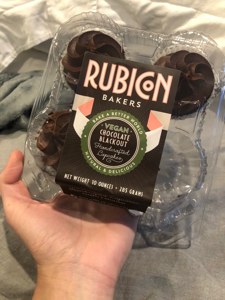 photo of Rubicon Bakers Vegan Chocolate Cupcakes shared by @anacarlahd on  29 Feb 2020 - review