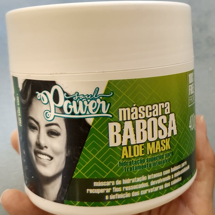photo of Soul power Máscara Babosa -Aloe Mask shared by @claryhitz on  18 Sep 2022 - review