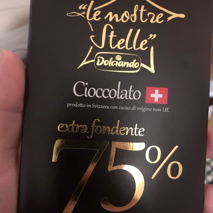 photo of Dolciando Cioccolato Extra Fondente 75% shared by @laurarisorti on  11 Apr 2022 - review