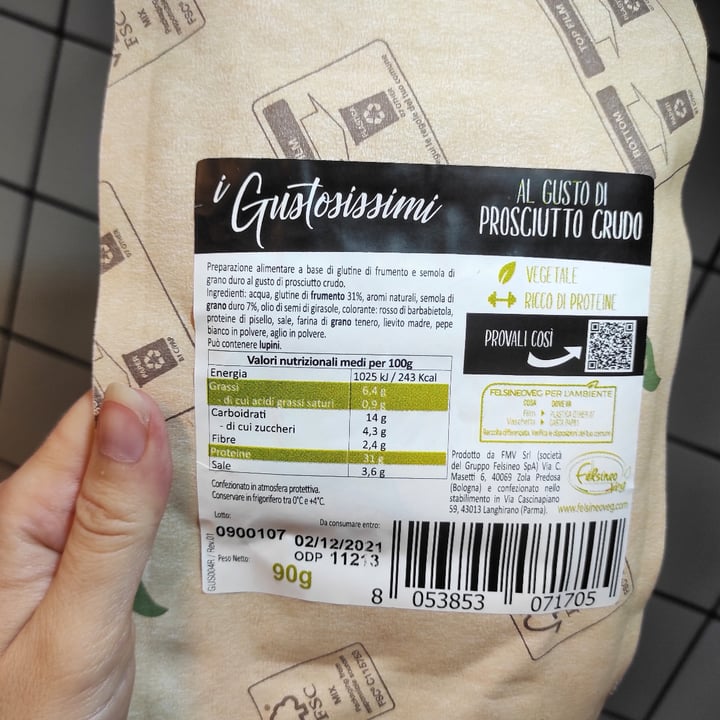 photo of I gustosissimi Al Gusto di prosciutto crudo shared by @thekindseed on  19 Oct 2021 - review