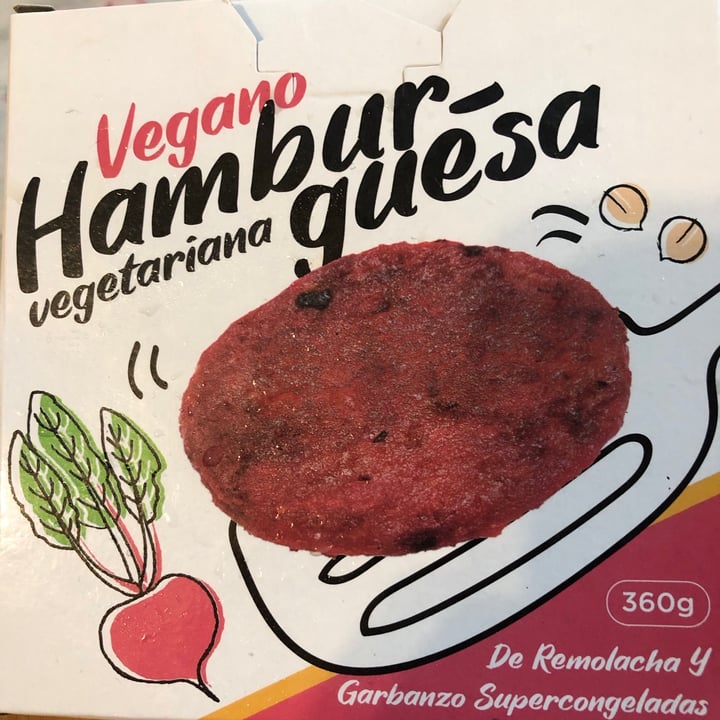 photo of Nutrileza Hamburguesa de remolacha y garbanzos shared by @anaacraveroo on  31 Jan 2021 - review