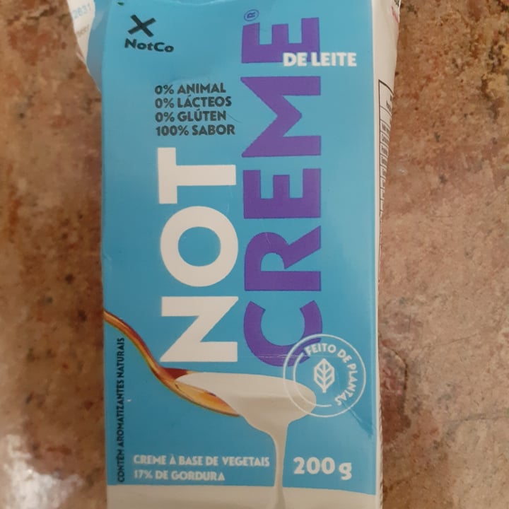 photo of NotCo Not Creme de Leite shared by @veraslima on  10 Sep 2022 - review
