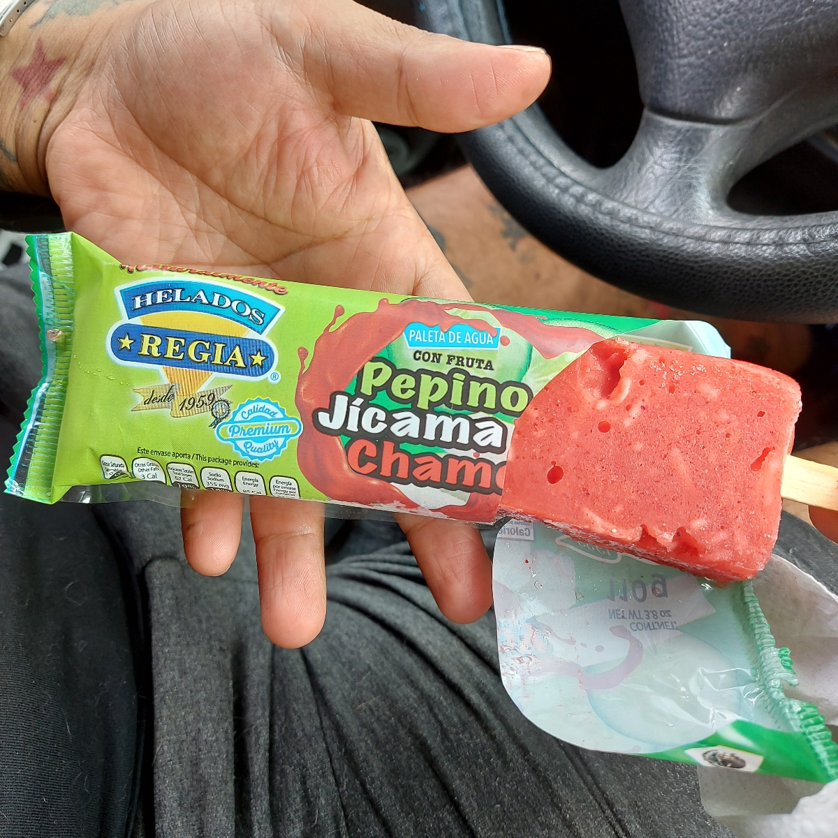 Helados Regia Paleta de pepino, jicama y chamoy Reviews abillion