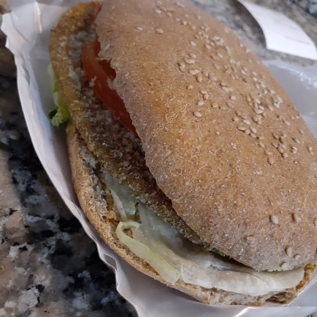 Photo of the dish “Sándwich De Seitan”