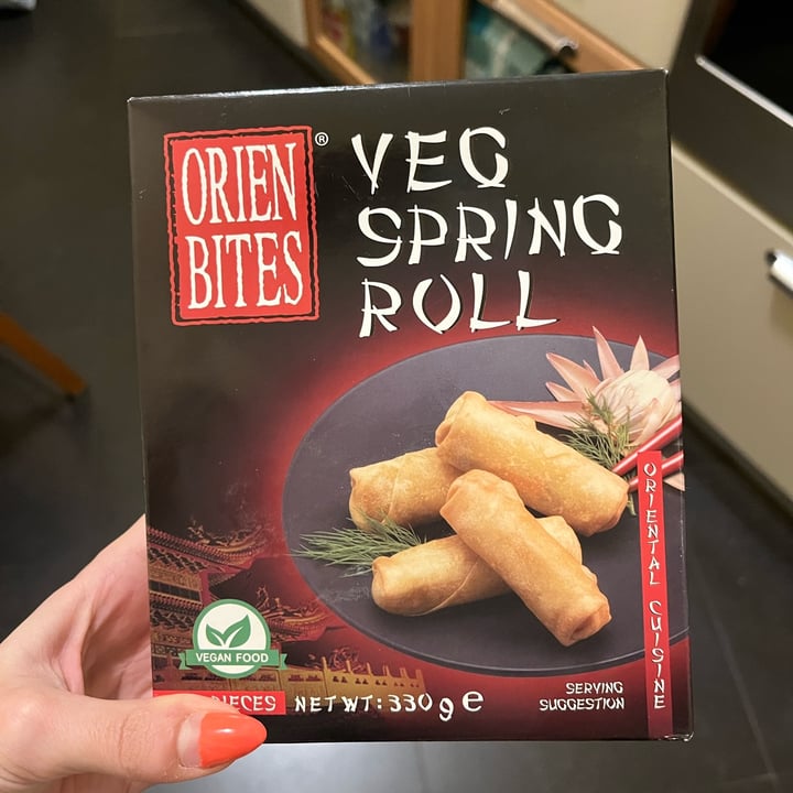 photo of Orien bites Veg Spring Roll shared by @harunoyuki on  09 Mar 2022 - review