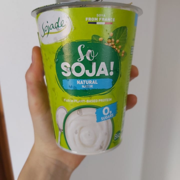 photo of Sojade Yogurt so soja natural shared by @alem97 on  05 Feb 2022 - review