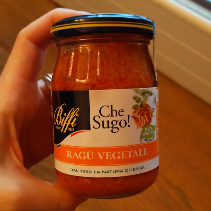 review photo of Biffi Che Sugo! Ragù Vegetale (in vetro) shared by @martinagiordani on 14 Mar 2022 - review
