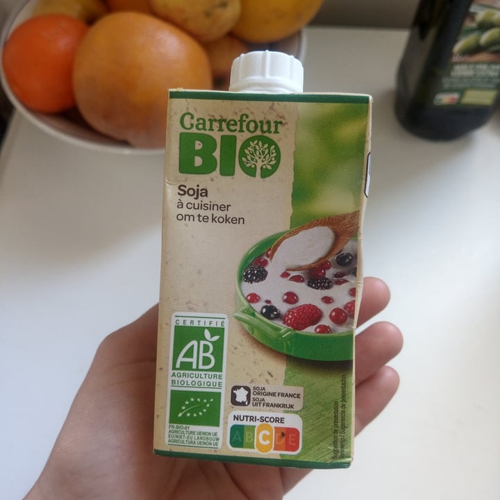 photo of Carrefour Bio Sojadrink shared by @chiaraclaire on  27 Mar 2022 - review