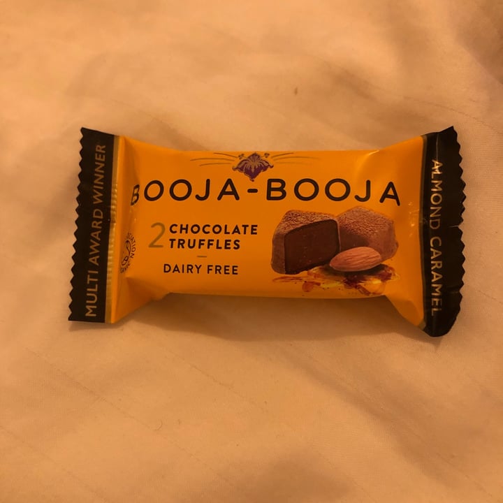 photo of Booja-Booja almond salted caramel chocolate truffles shared by @edentomlinson on  09 Nov 2020 - review