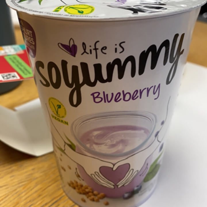 photo of Life is Soyummy Soyummy blueberry shared by @velvetveganworld on  08 Jan 2021 - review