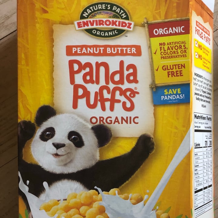 photo of Nature's Path Foods Peanut Butter Panda Puffs Organic shared by @hinesrn on  09 Jul 2020 - review