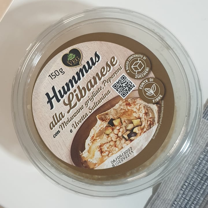 photo of ioVEG hummus alla libanese shared by @le1lah on  25 Aug 2022 - review