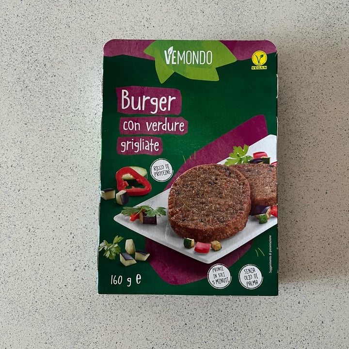 review photo of Vemondo Burger con Verdure Grigliate shared by @yabinet on 18 Jul 2022 - review