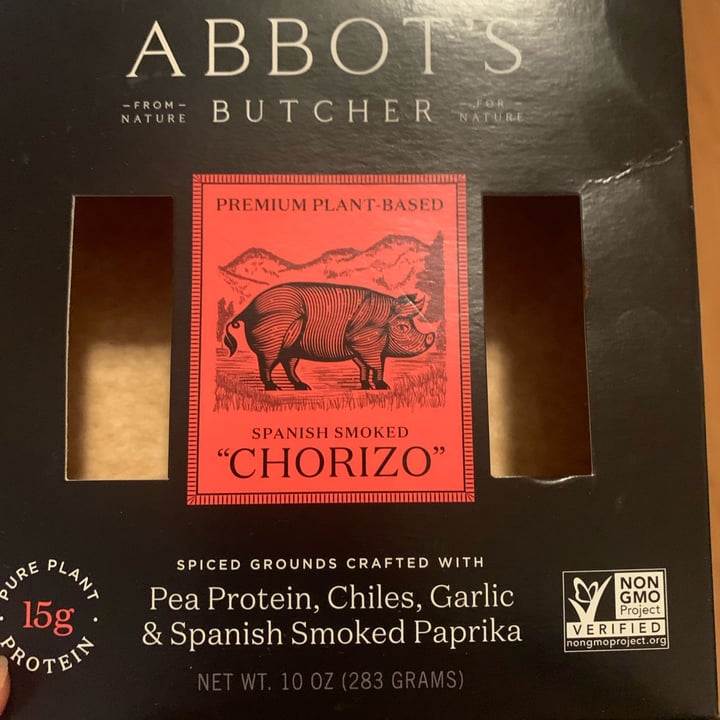 photo of Abbot's Butcher "Chorizo" shared by @shannonmarilyn on  29 Oct 2021 - review