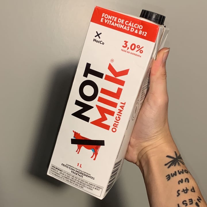 review photo of NotCo Not Milk Original 3,0% shared by @tinhose on 04 Nov 2022 - review