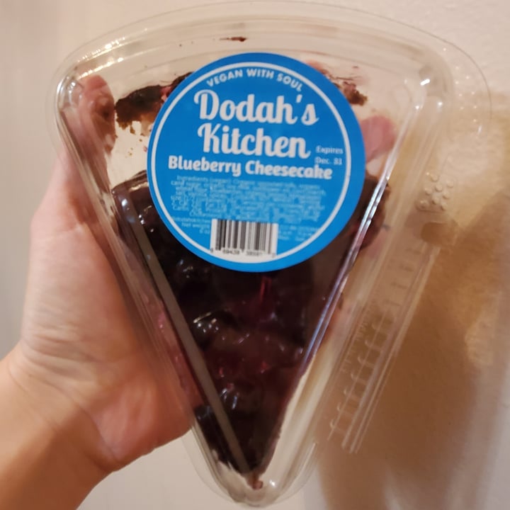 photo of Dodah's Kitchen Blueberry cheesecake shared by @klarina on  20 Dec 2020 - review