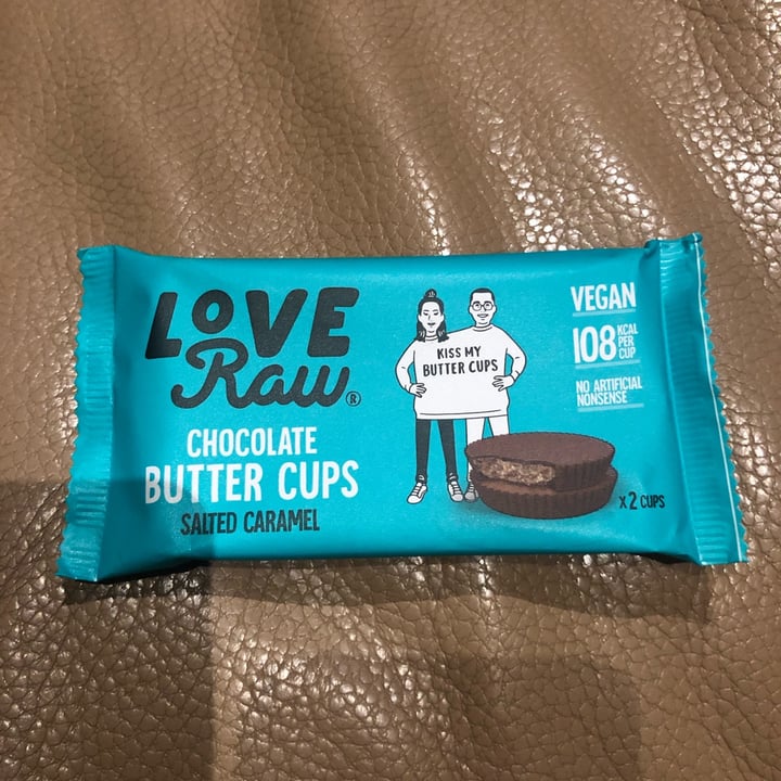 photo of LoveRaw Chocolate Butter Cups (Salted Caramel) shared by @rossrebel on  11 Jul 2022 - review